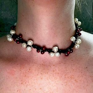 Beaded choker